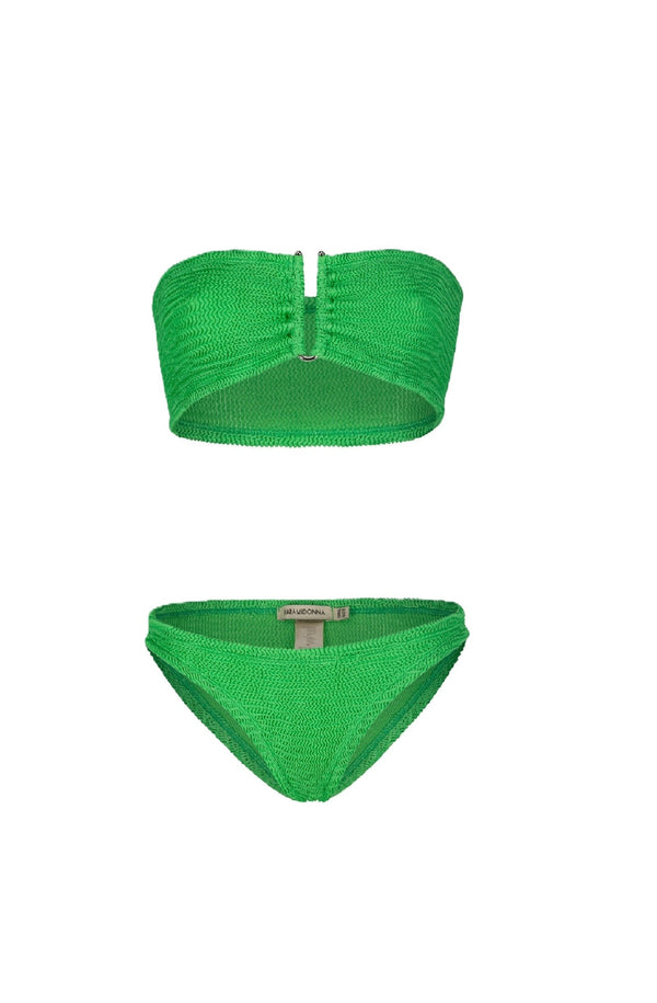 PARAMIDONNA Women Frida Kiwi Bandeau Bikini