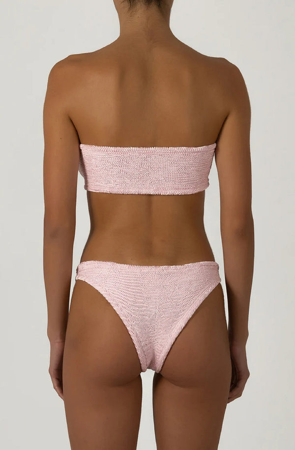 PARAMIDONNA Women Frida Pink Cake Bandeau Bikini
