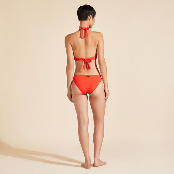 VILEBREQUIN Women Trikini One-Piece Swimsuit Jacquard Vichy