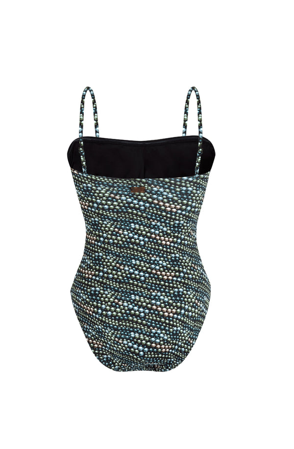 VILEBREQUIN Women Bustier One-Piece Swimsuit Pearl