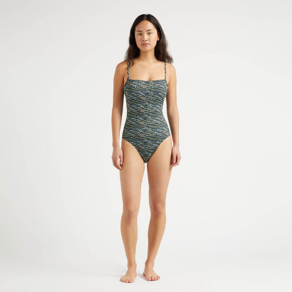 VILEBREQUIN Women Bustier One-Piece Swimsuit Pearl