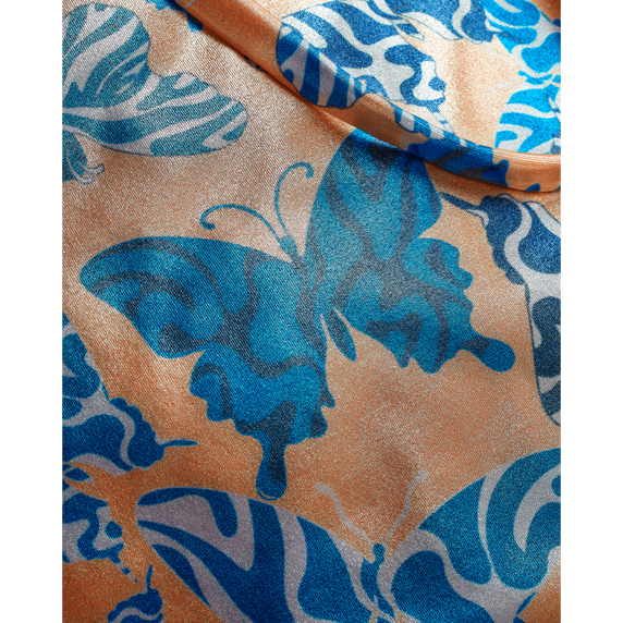 VILEBREQUIN Women Bustier One-Piece Swimsuit Disco Butterfly