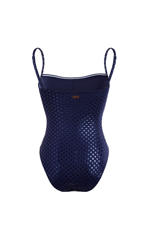 VILEBREQUIN Women Bustier One-Piece Swimsuit Relief Sparkling