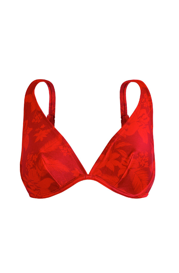 VILEBREQUIN Women Underwire Bikini Top Flower Power