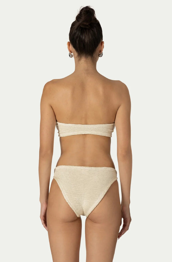 PARAMIDONNA Women Frida Ivory Bandeau Bikini