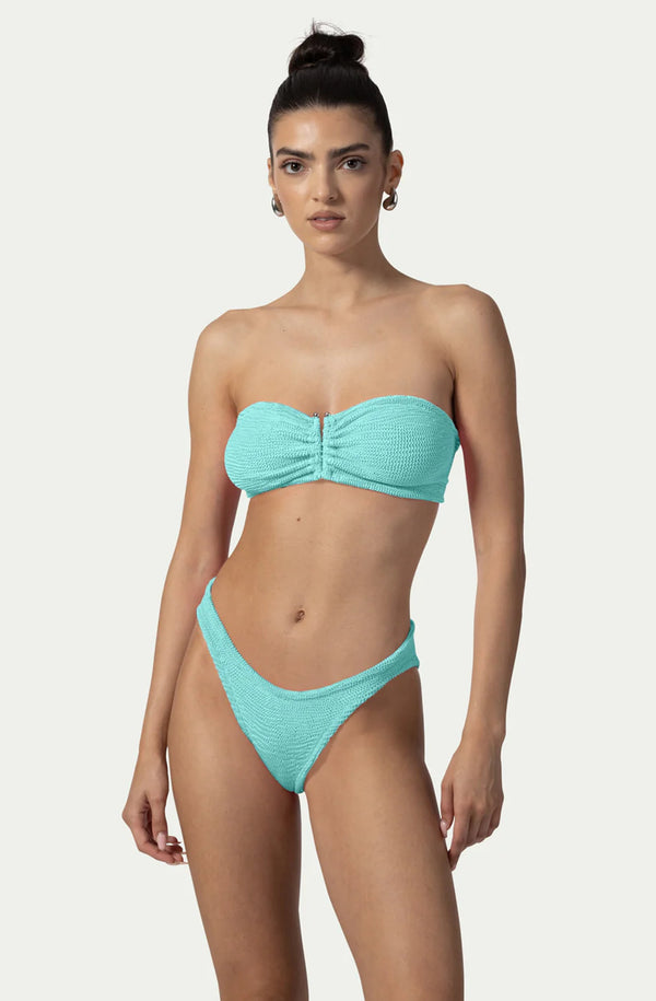 PARAMIDONNA Women Frida Aquamarine Bandeau Bikini