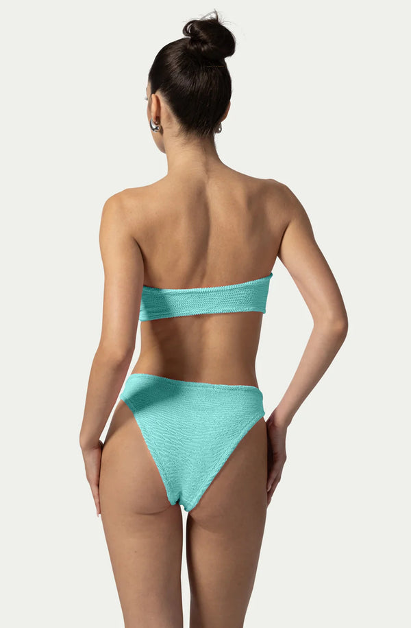 PARAMIDONNA Women Frida Aquamarine Bandeau Bikini