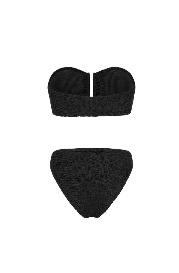 PARAMIDONNA Women Frida Black Bandeau Bikini