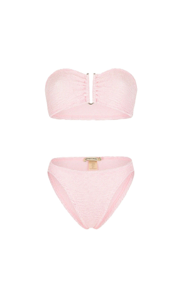 PARAMIDONNA Women Frida Pink Cake Bandeau Bikini