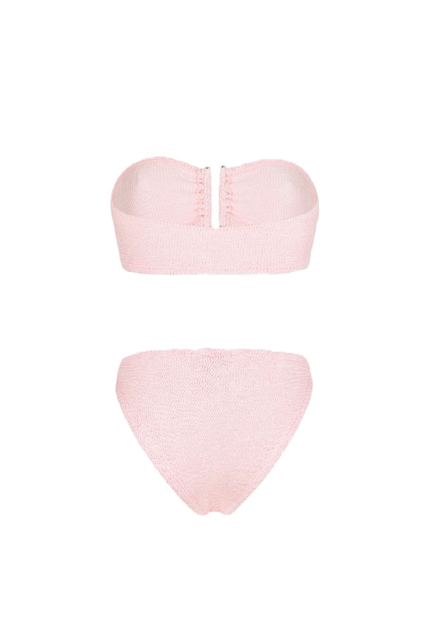 PARAMIDONNA Women Frida Pink Cake Bandeau Bikini