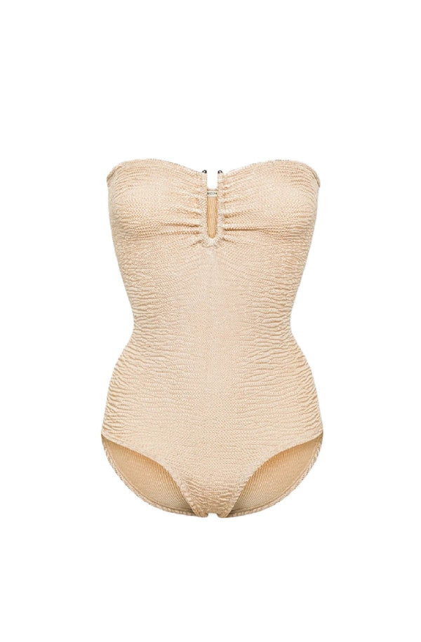 PARAMIDONNA Women Frida Sugar Bandeau One-Piece Swimsuit