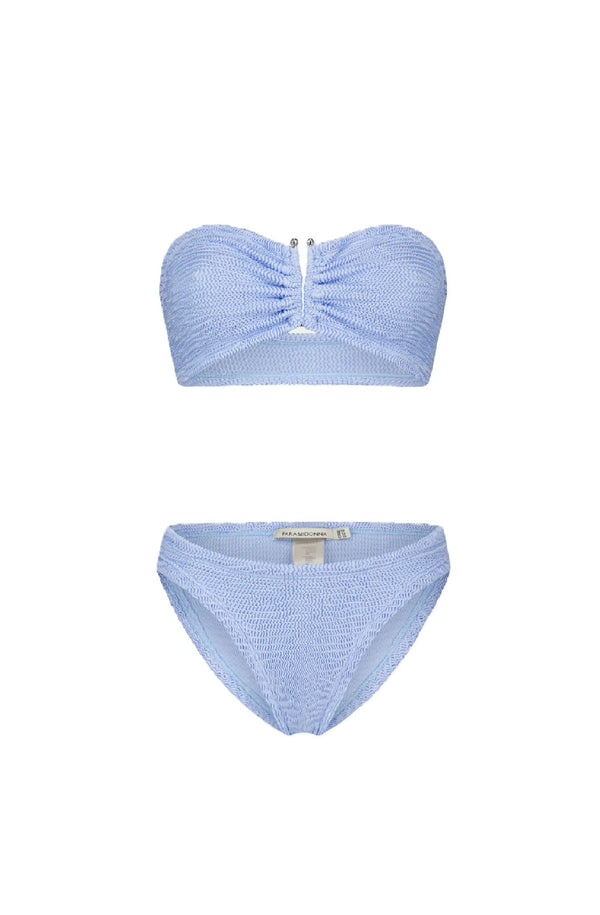 PARAMIDONNA Women Frida Lavender Bandeau Bikini