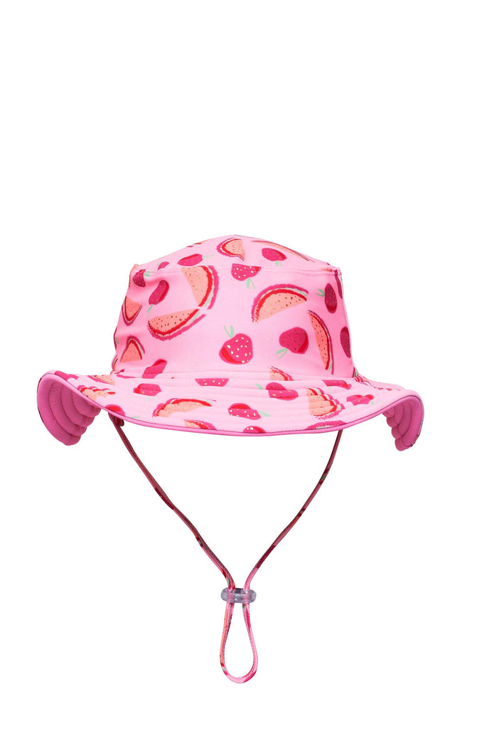 SNAPPERROCK Girls Berry Sweet Reversible Bucket Hat