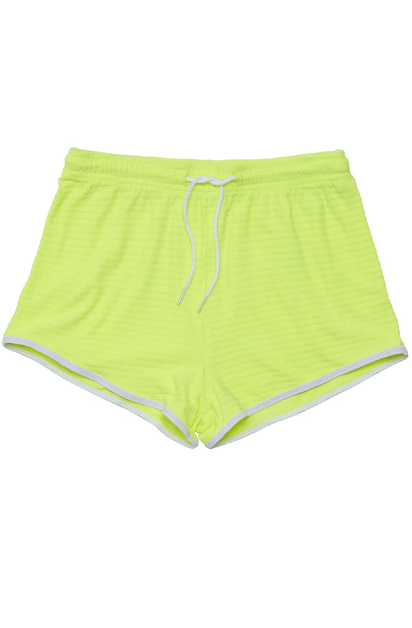 SNAPPERROCK Girls Citron Zest Swim Shorts
