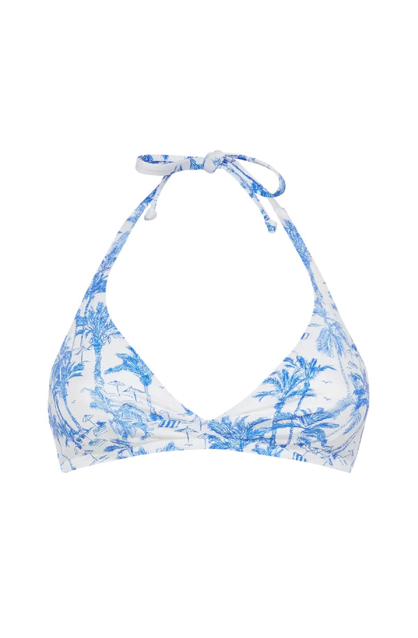 MC2 SAINT BARTH Women Triangle Bikini Top Gaia Saint Beach