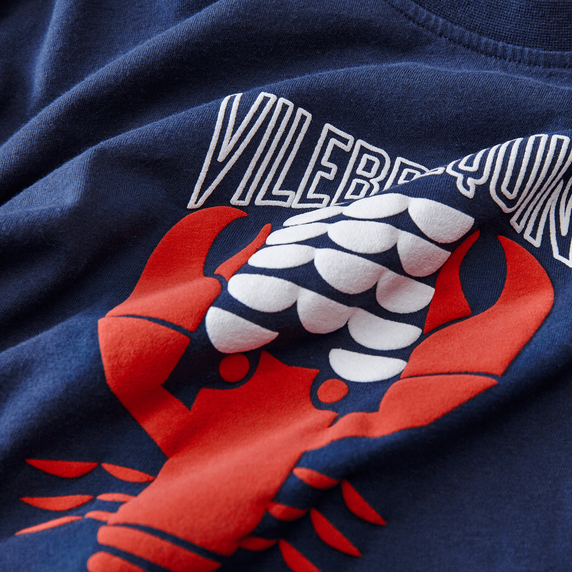 VILEBREQUIN Boys Organic Cotton T-Shirt Graphic Lobsters