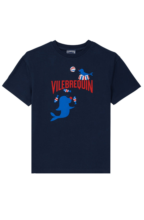 VILEBREQUIN Boys Organic Cotton T-Shirt Circus