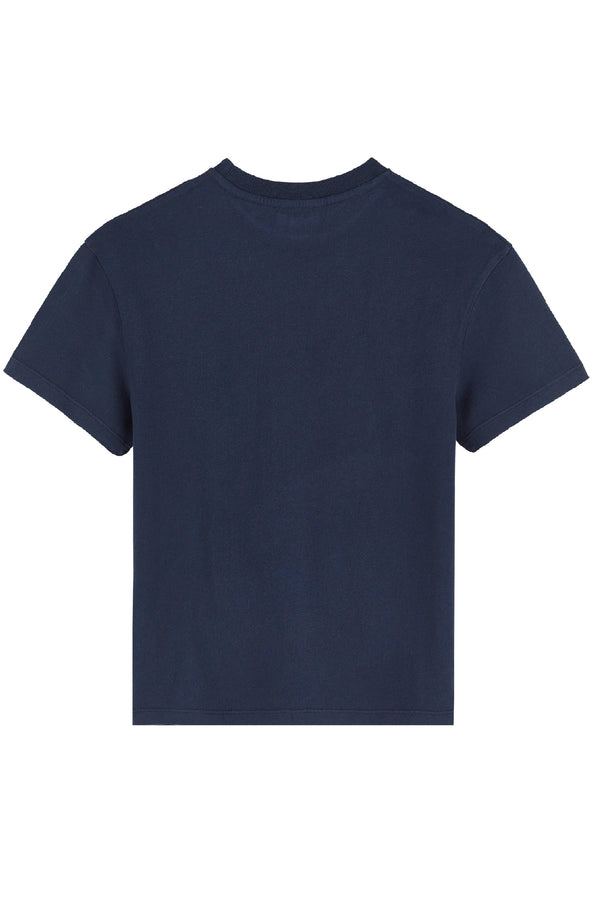 VILEBREQUIN Boys Organic Cotton T-Shirt Puff Print Logo