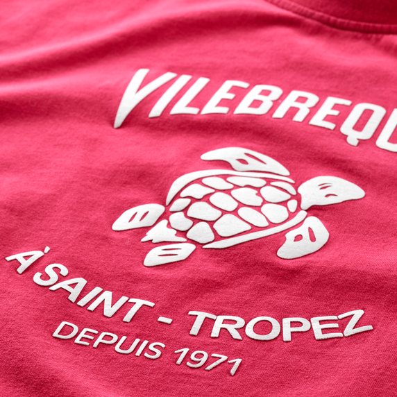 VILEBREQUIN Boys Organic Cotton T-Shirt Logo Vilebrequin