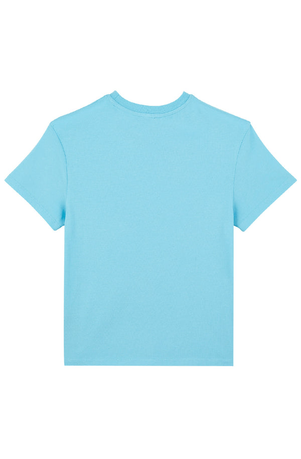 VILEBREQUIN Boys Organic Cotton T-Shirt Logo Vilebrequin