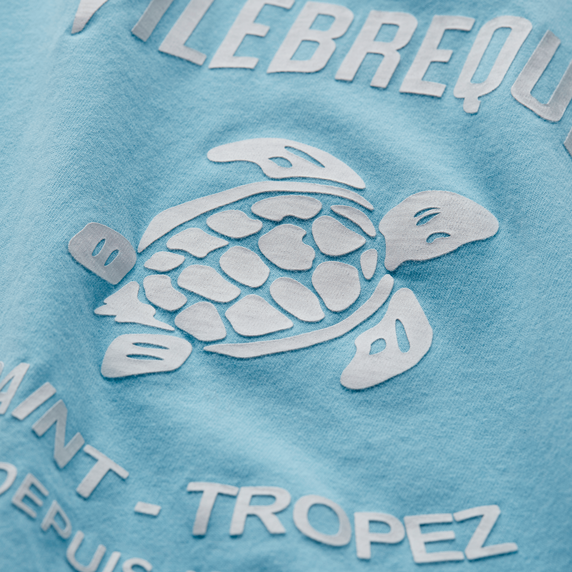 VILEBREQUIN Boys Organic Cotton T-Shirt Logo Vilebrequin