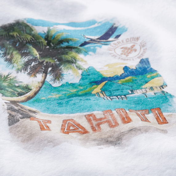 VILEBREQUIN Boys Organic Cotton T-Shirt Tahiti