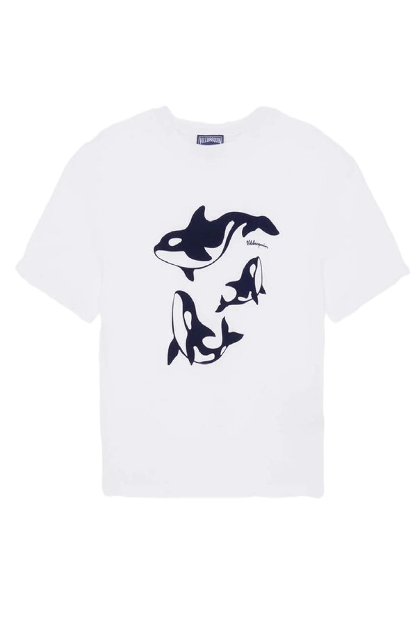 VILEBREQUIN Boys Regular Cut T-Shirt Orcas