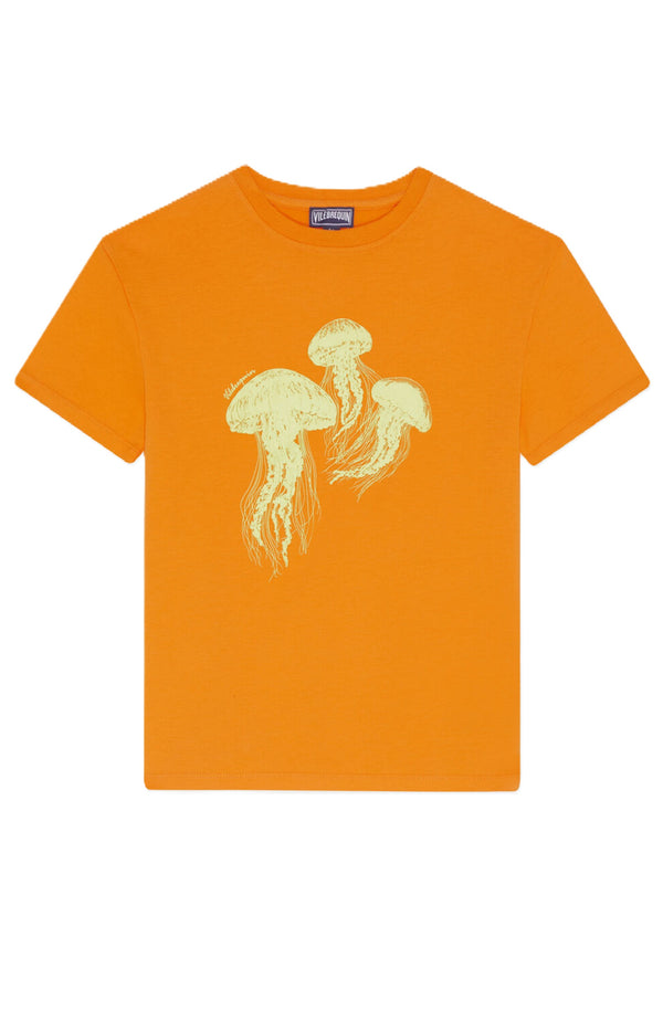 VILEBREQUIN Boys Organic Cotton T-shirt Medusa