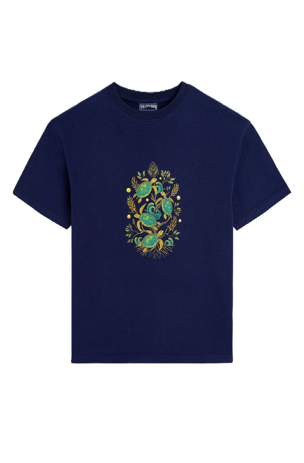 VILEBREQUIN Boys Cotton T-shirt Mangrove Turtles - Vilebrequin x Abu Dhabi