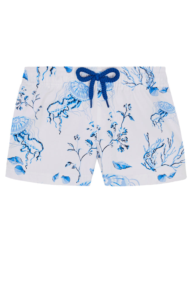 VILEBREQUIN Girls Swim Shorts Medusa and Shells