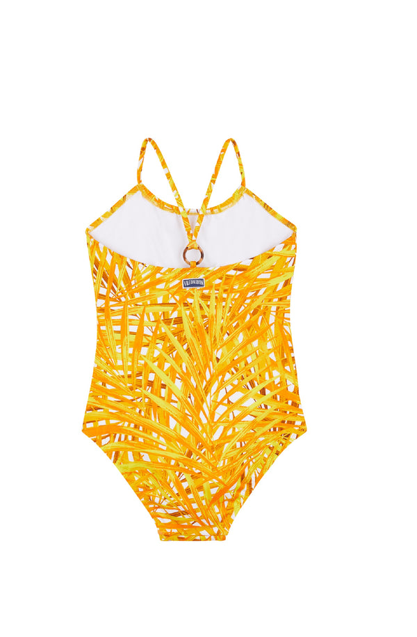 VILEBREQUIN Girls One-Piece Swimsuit Palm Leaves
