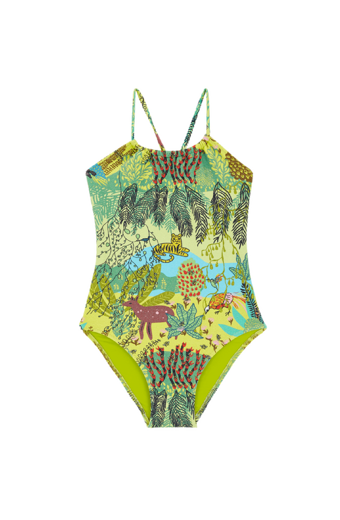 VILEBREQUIN Girls One-piece Swimsuit Jungle Rousseau