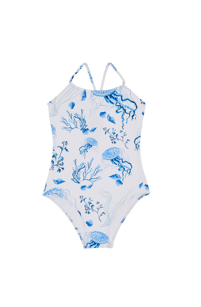 VILEBREQUIN Girls One-Piece Swimsuit Medusa and Shells