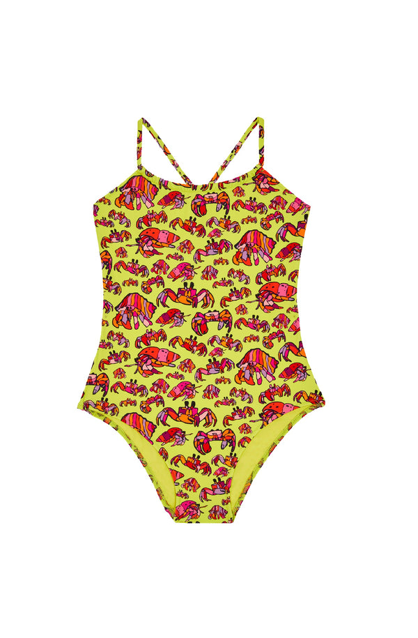 VILEBREQUIN Girls One-Piece Swimsuit Hermit Crabs