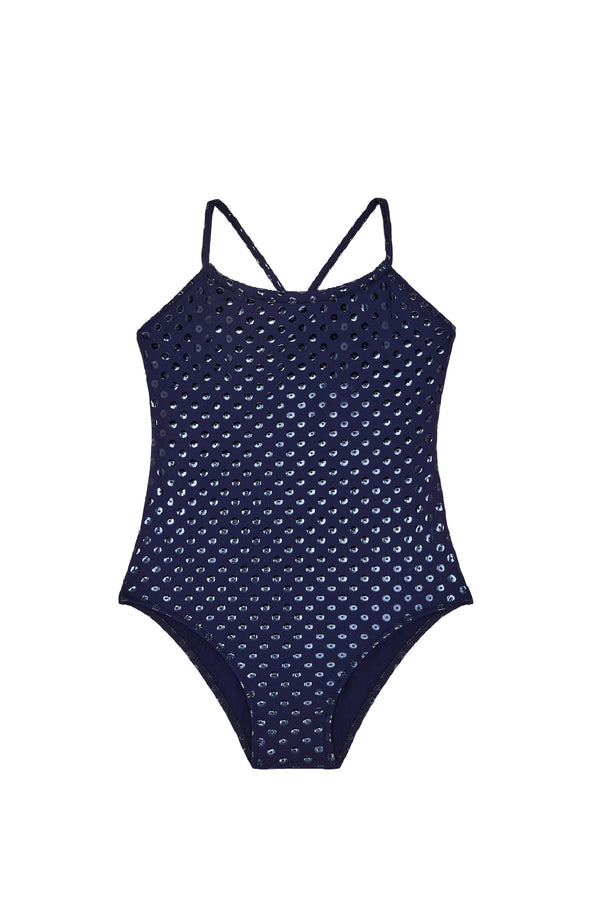 VILEBREQUIN Girls One-Piece Swimsuit Relief Sparkling