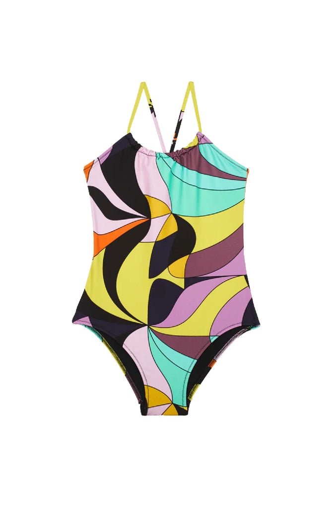 VILEBREQUIN Girls One-piece Swimsuit 1984 Invisible Fish
