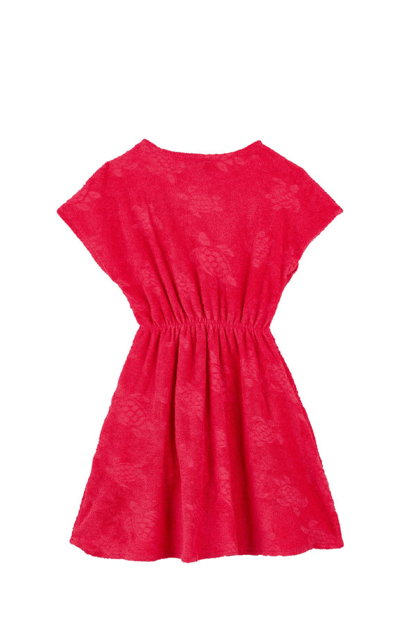 VILEBREQUIN Girls Terry Dress Jacquard