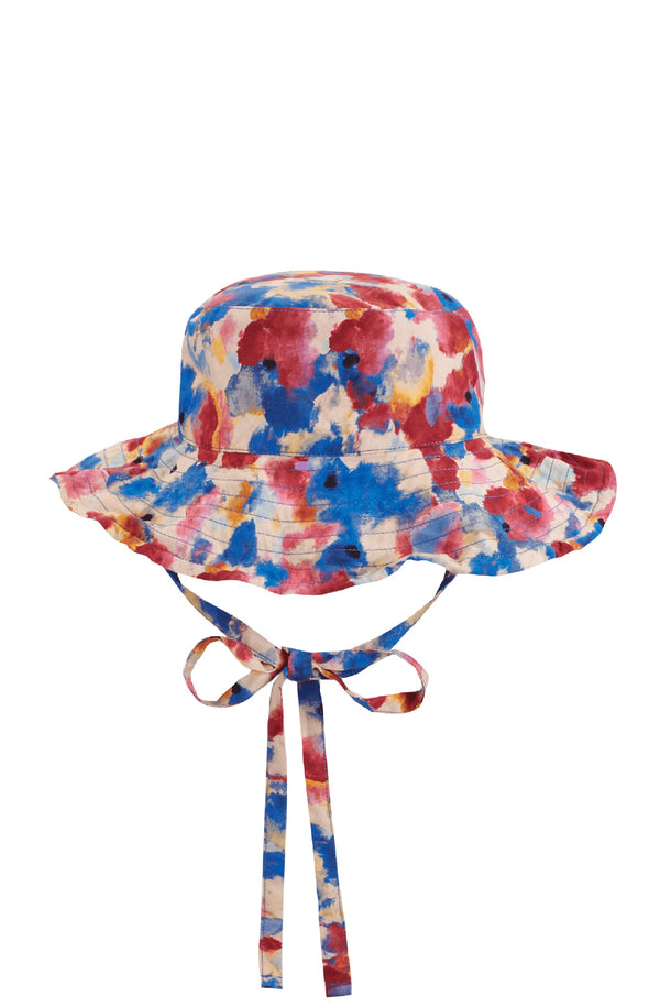 VILEBREQUIN Girls Viscose Beach Hat Flower in the Sky
