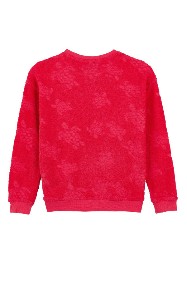 VILEBREQUIN Girls Crewneck Sweatshirt Ronde des Tortues