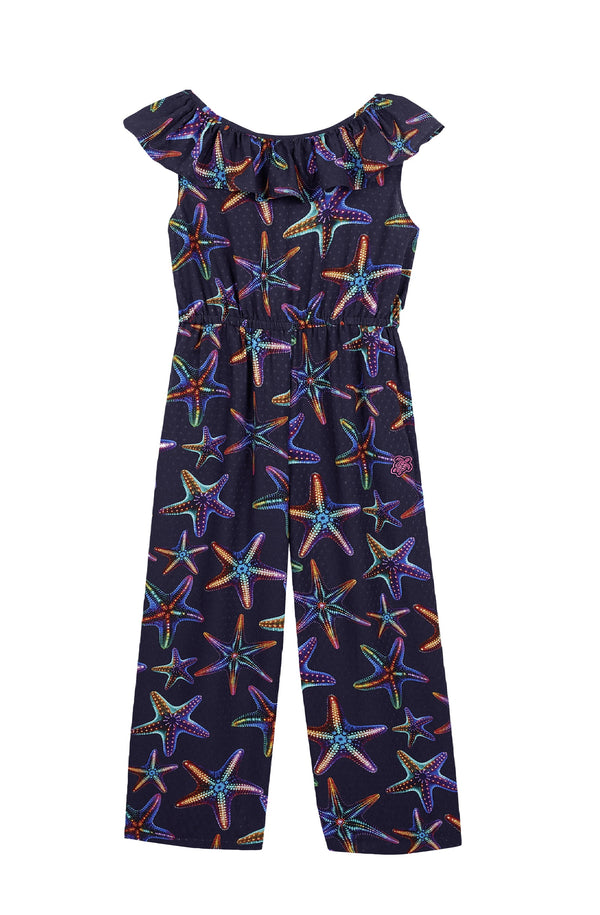 VILEBREQUIN Girls Viscose Playsuit Disco Stars