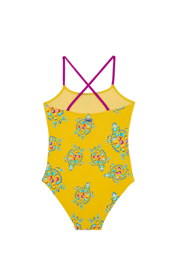 VILEBREQUIN Girls One-Piece Swimsuit Vendome Turtles