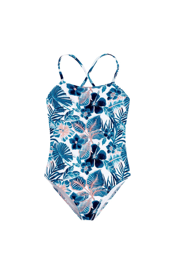 VILEBREQUIN Girls One-piece Swimsuit Island Flowers