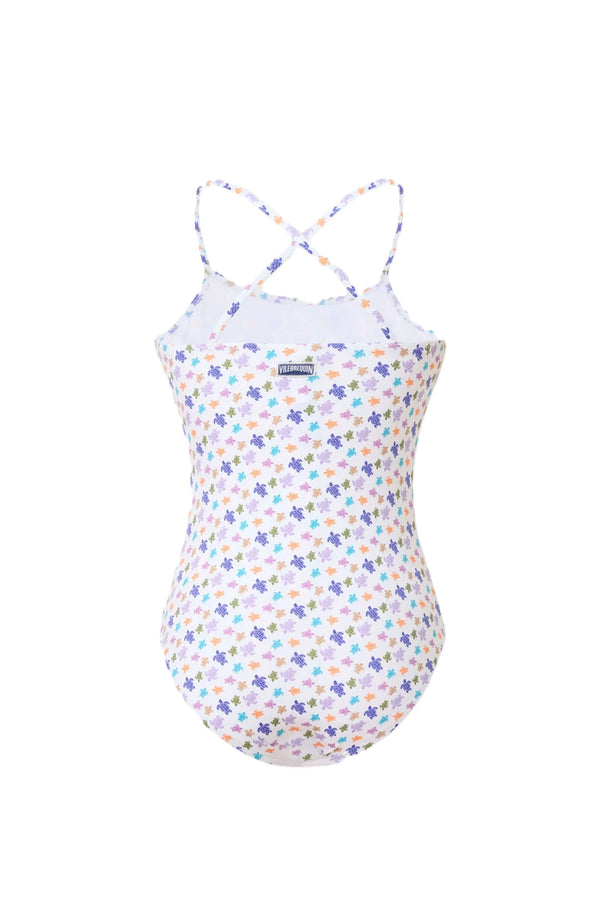 VILEBREQUIN Girls One-piece Swimsuit Micro Ronde des Tortues
