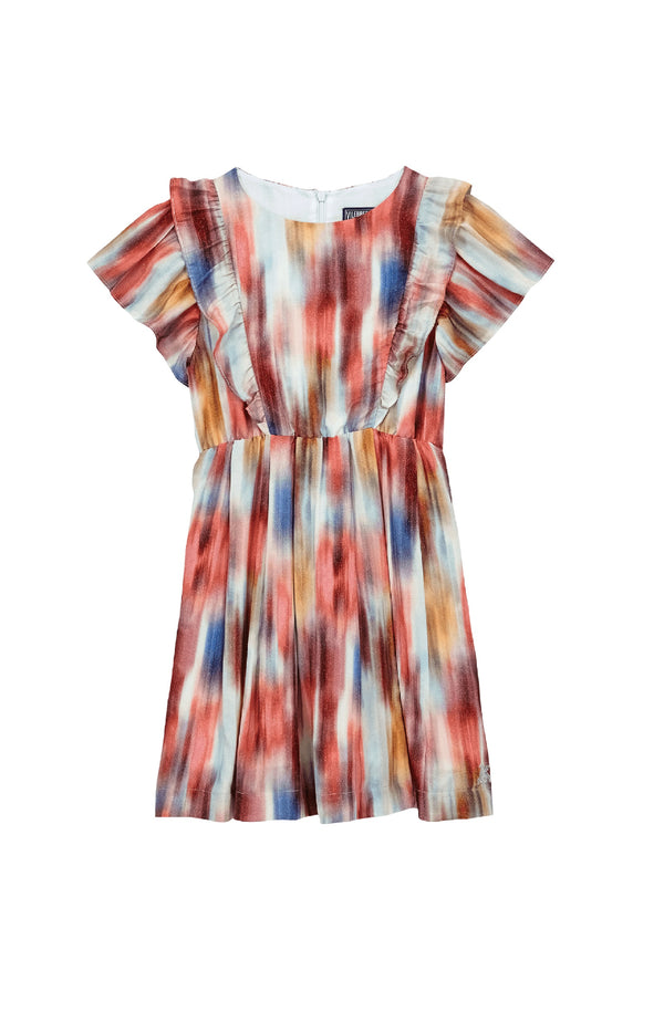 VILEBREQUIN Girls Ruffles Dress Ikat