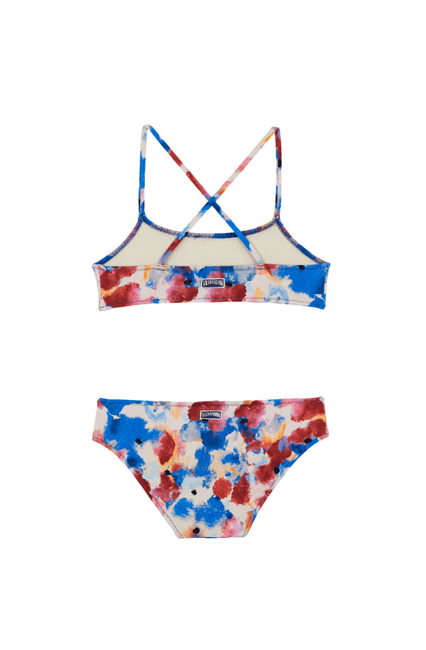 VILEBREQUIN Girls Two-Piece Bikini Flowers in the Sky