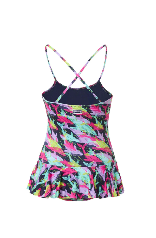 VILEBREQUIN Girls One-piece Swimsuit Whales Offset
