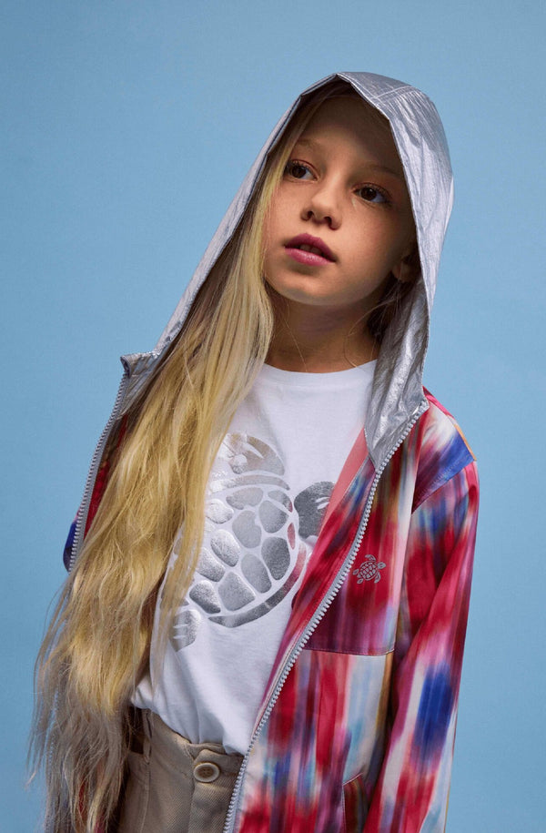 VILEBREQUIN Girls Hooded Jacket Ikat