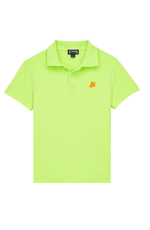 VILEBREQUIN Boys Tencel Cotton Polo Solid