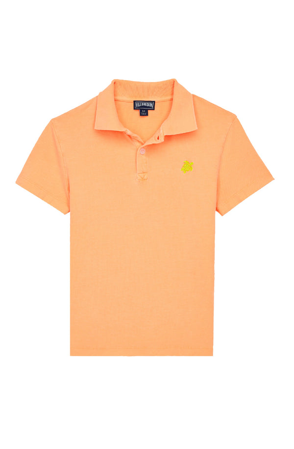 VILEBREQUIN Boys Tencel Cotton Polo Solid