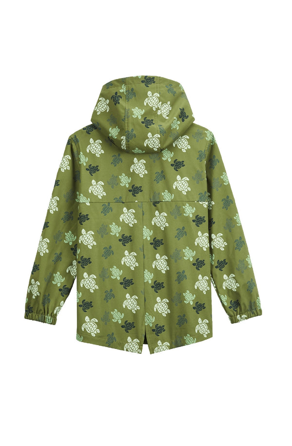 VILEBREQUIN Boys Hooded Jacket Ronde des Tortues Camo